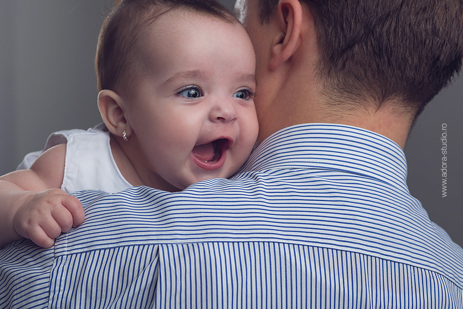 Irina Georgia in brate la tati Sesiune foto de familie