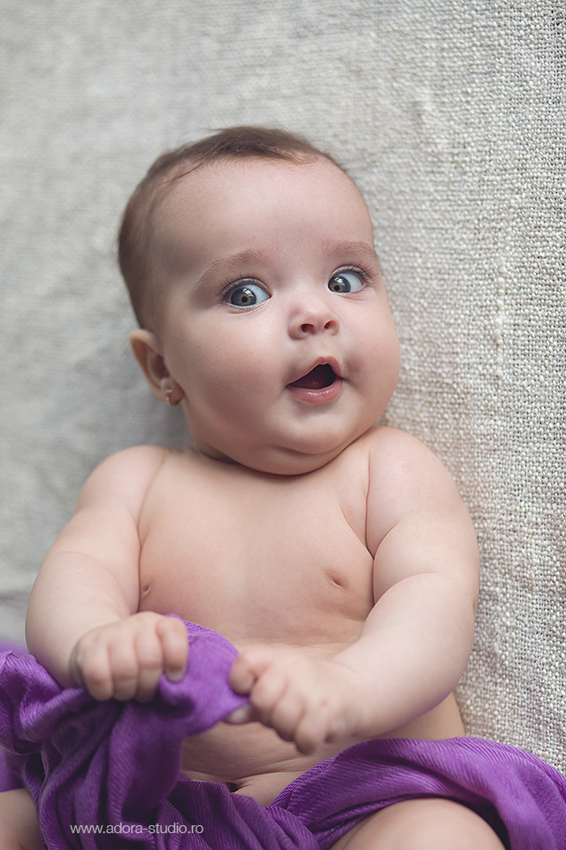 Irina Georgia in studio studio foto pentru copii